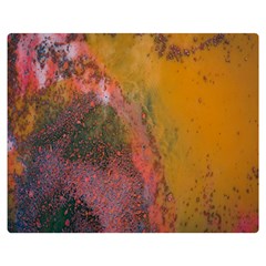 Pollock One Side Premium Plush Fleece Blanket (medium) by artworkshop