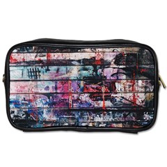 Splattered Paint On Wall Toiletries Bag (one Side) by artworkshop