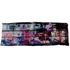 Splattered Paint On Wall Body Pillow Case (dakimakura) by artworkshop