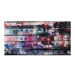 Splattered Paint On Wall Satin Wrap 35  X 70  by artworkshop
