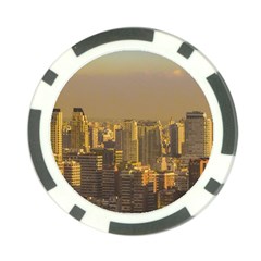 Buenos Aires City Aerial View002 Poker Chip Card Guard by dflcprintsclothing