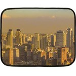 Buenos Aires City Aerial View002 Fleece Blanket (Mini) 35 x27  Blanket Back
