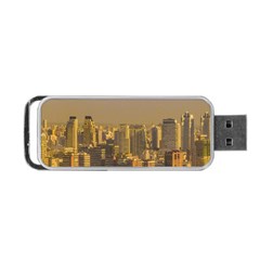 Buenos Aires City Aerial View002 Portable Usb Flash (one Side) by dflcprintsclothing