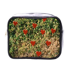 Valentine Day Heart Forest Mini Toiletries Bag (one Side) by artworkshop