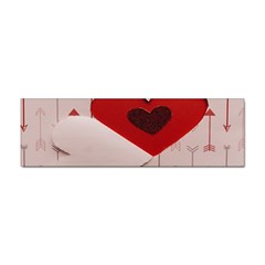 Valentine Day Heart Love Logo Sticker Bumper (100 Pack)