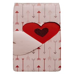 Valentine Day Heart Love Logo Removable Flap Cover (s) by artworkshop