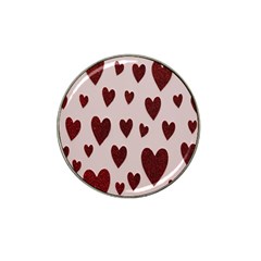 Valentine Day Heart Love Pattern Hat Clip Ball Marker