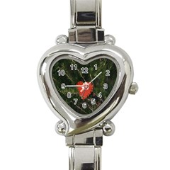 Valentine Day Heart Love Heart Italian Charm Watch by artworkshop