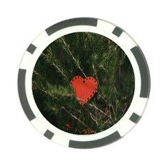 Valentine Day Heart Love Poker Chip Card Guard (10 Pack) by artworkshop