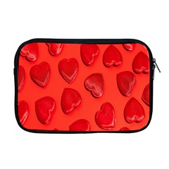 Valentine Day Heart Pattern  Apple Macbook Pro 17  Zipper Case by artworkshop