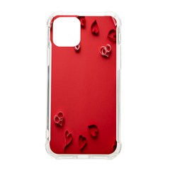 Valentine Day Logo Heart Ribbon Iphone 11 Pro 5 8 Inch Tpu Uv Print Case