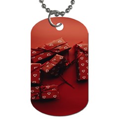 Valentines Gift Dog Tag (one Side) by artworkshop