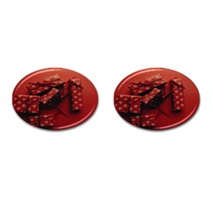 Valentines Gift Cufflinks (oval) by artworkshop