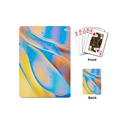 Water And Sunflower Oil Playing Cards Single Design (mini) by artworkshop
