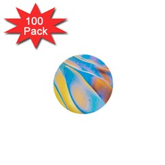 Water And Sunflower Oil 1  Mini Buttons (100 Pack)  by artworkshop