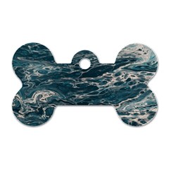 Water Sea Dog Tag Bone (one Side) by artworkshop