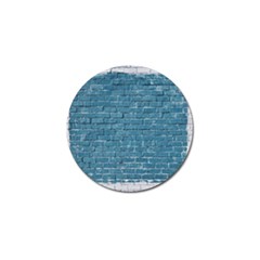 White And Blue Brick Wall Golf Ball Marker (10 pack)