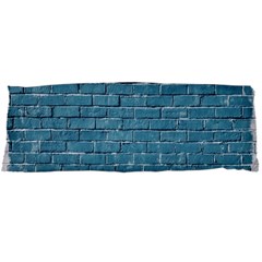 White And Blue Brick Wall Body Pillow Case Dakimakura (Two Sides)