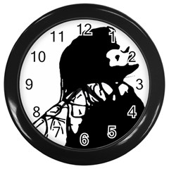 Mrn Wall Clock (black) by MRNStudios