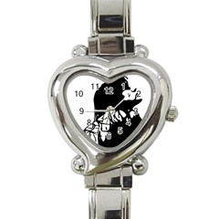 Mrn Heart Italian Charm Watch by MRNStudios