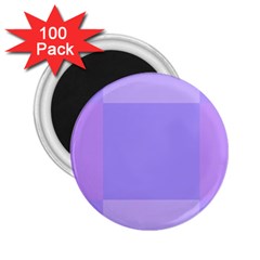 Pixel Plaid Lilac Lavender Mauve Violet Purple  2 25  Magnets (100 Pack)  by Mazipoodles