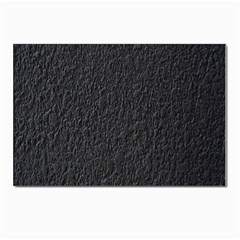 Black Wall Texture Postcard 4 x 6  (pkg Of 10)