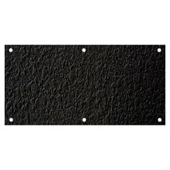 Black Wall Texture Banner And Sign 6  X 3  by artworkshop