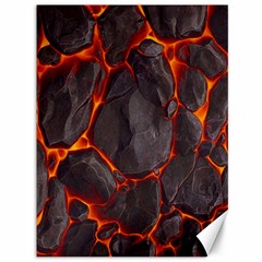 Lava Volcanic Rock Texture Canvas 36  X 48  by artworkshop