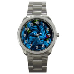 Texture Background Sport Metal Watch by artworkshop