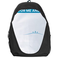 Voice Actor T- Shirt As For Me And My Voice We Will Serve The Lord Christian T- Shirt Backpack Bag