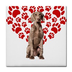 Weimaraner Gifts T- Shirt Cool Weimaraner Valentine Heart Paw Weimaraner Dog Lover Valentine Costume Face Towel