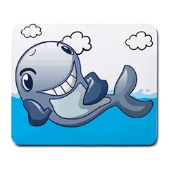 Whale Lovers T- Shirt Cute Whale Kids Water Sarcastic But Do I Have To  T- Shirt Large Mousepad by maxcute