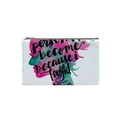 Women Empowerment Inspiring Quote Femin T- Shirt Women Empowerment Inspiring Quote Feminist Tee For Cosmetic Bag (small) by maxcute