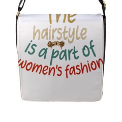 Women Empowerment Inspiring Quote Femin T- Shirt Women Empowerment Inspiring Quote Feminist Tee For Flap Closure Messenger Bag (l) by maxcute