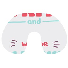 Writer Gift T- Shirt Just Write And Everything Will Be Alright T- Shirt Travel Neck Pillow by maxcute