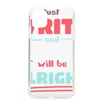 Writer Gift T- Shirt Just Write And Everything Will Be Alright T- Shirt iPhone 11 TPU UV Print Case Front