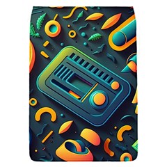 Abstract Pattern Background Removable Flap Cover (s)