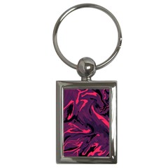 Abstract Pattern Texture Art Key Chain (rectangle) by Ravend