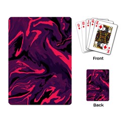Abstract Pattern Texture Art Playing Cards Single Design (rectangle)