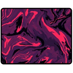 Abstract Pattern Texture Art Fleece Blanket (medium)