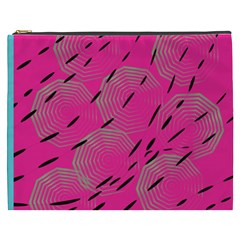 Background Pattern Texture Design Cosmetic Bag (xxxl)