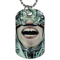 Cyborg At Surgery Dog Tag (two Sides) by dflcprintsclothing