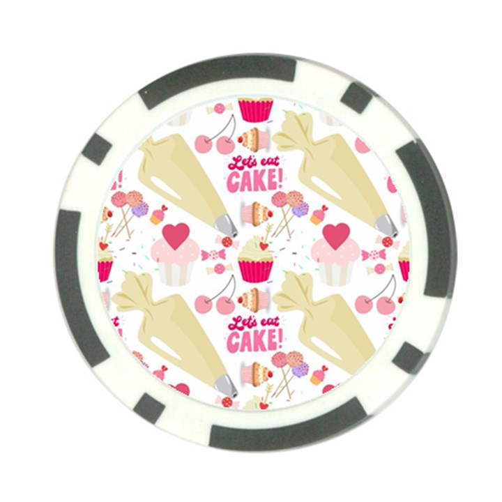 Desserts Pastries Baking Wallpaper Poker Chip Card Guard