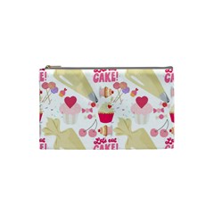 Desserts Pastries Baking Wallpaper Cosmetic Bag (small)