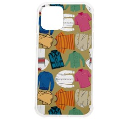 Pattern Art T-shirt Shirts Clothing Fabric Iphone 12 Pro Max Tpu Uv Print Case by Ravend