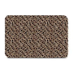 Purple Leopard 05 Plate Mats by DinkovaArt