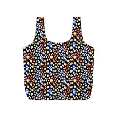 Colorful Leopard Full Print Recycle Bag (s) by DinkovaArt