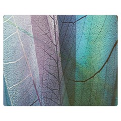 Abstract Pattern  One Side Premium Plush Fleece Blanket (medium) by artworkshop