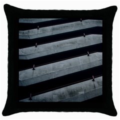 Pattern With A Cement Staircase Throw Pillow Case (black) by artworkshop