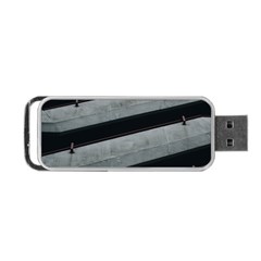 Pattern With A Cement Staircase Portable Usb Flash (two Sides) by artworkshop